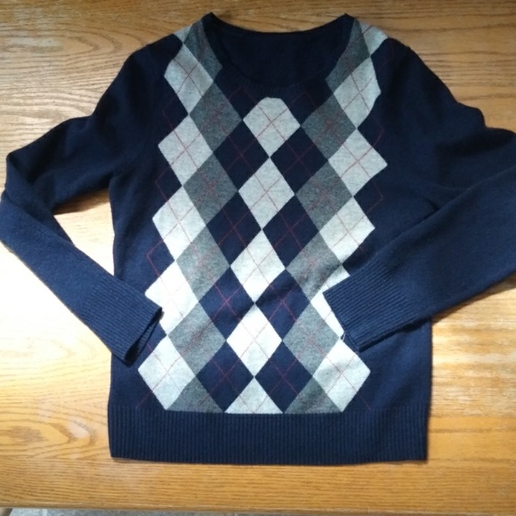 Real Cashmere Blue Sweater - Picture 1 of 1